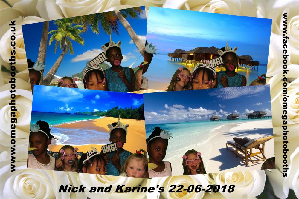 Nick & Karine's Wedding | View more photos from the event at gallery.omegaphotobooths.co.uk/u/Omega-Photobooths/Nick-Karines-Wedding